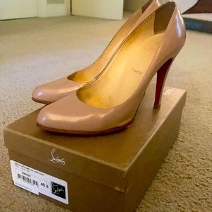 Christian Louboutin décolleté 100cm heels